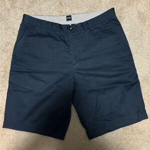 Hugo Boss Navy Blue shorts - Size 32R